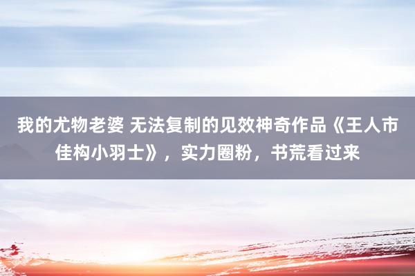 我的尤物老婆 无法复制的见效神奇作品《王人市佳构小羽士》，实力圈粉，书荒看过来
