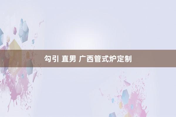 勾引 直男 广西管式炉定制